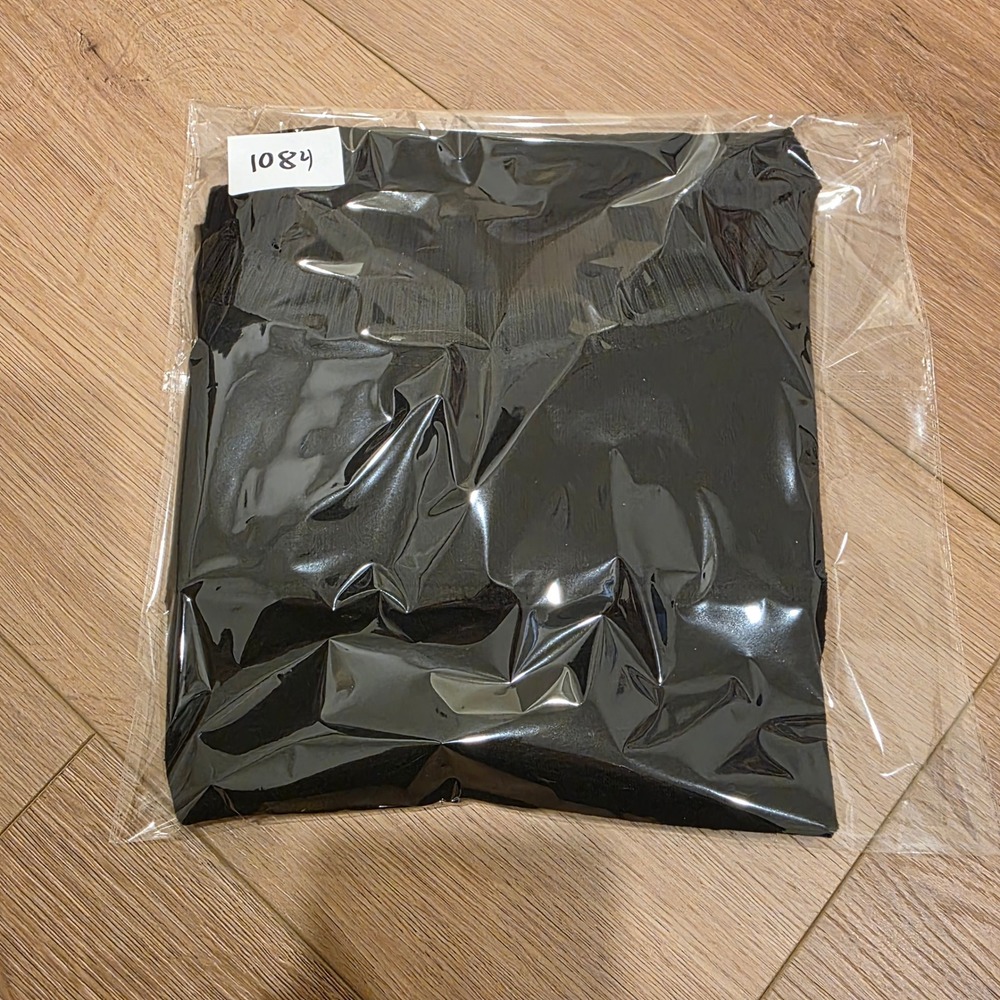 Diesel Black Short Sleeve Top Rayon Linen Blend Ribbed Neck Raw Edge Goth Y2K - Picture 13 of 13
